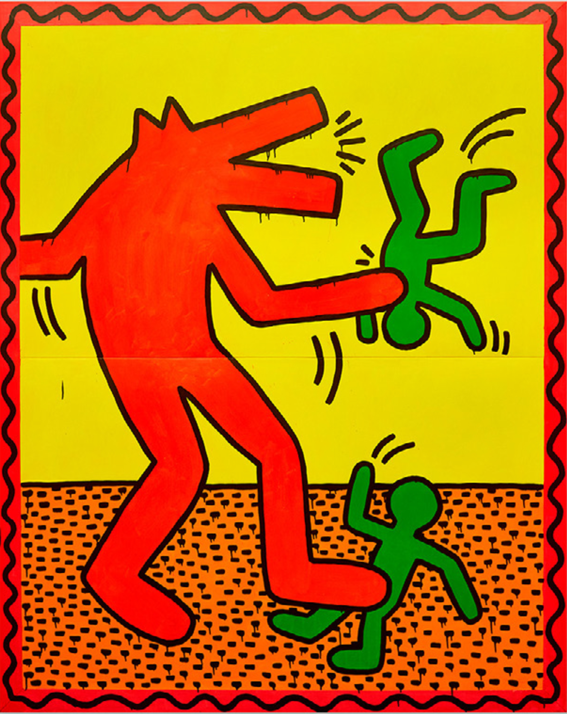 Keith Haring — Untitled, 1982